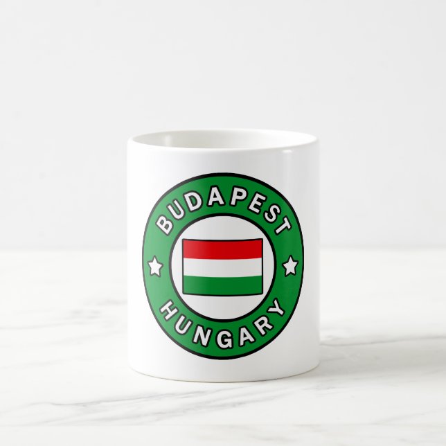 Budapest Hungary Coffee Mug (Center)