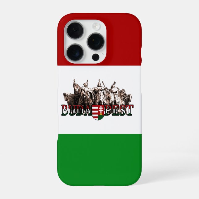 Budapest Hungary Heroes iPhone Case (Back)