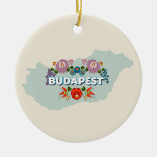 Budapest, Hungary Ornament
