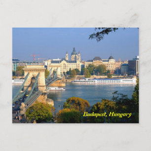 budapest, hungary postcard