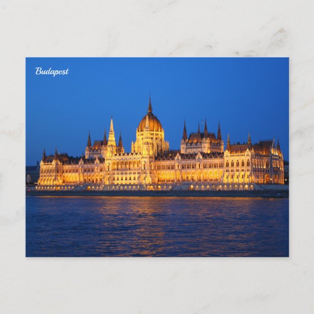 Budapest Hungary Postcard (Front)