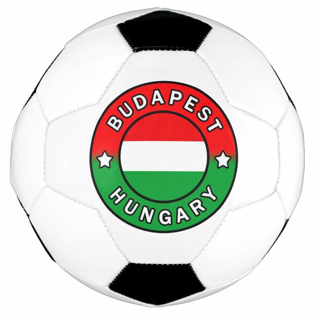 Budapest Hungary Soccer Ball (Front)