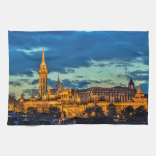 Budapest, Hungary Tea Towel