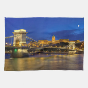 Budapest, Hungary Tea Towel