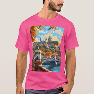 Budapest Hungary - Travel Art T-Shirt