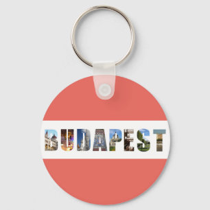 Budapest Hungary Travel Photo Key Ring