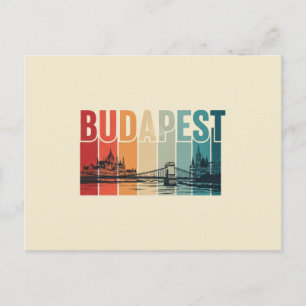 Budapest Hungary Travel Postcard
