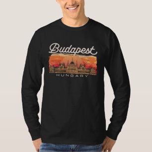 Budapest Hungary Vacationer Historian Traveler T-Shirt