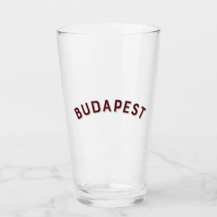 Budapest, Hungary Vintage Arch Glass