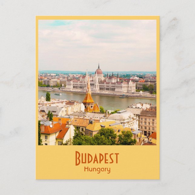 Budapest, Hungary Vintage Postcard (Front)