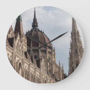 Budapest Parliament Dome Large Clock