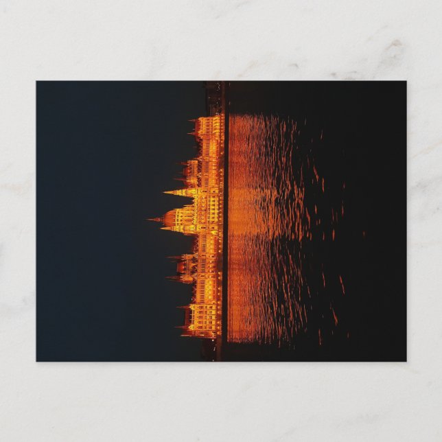 "Budapest parliament" postcard (Front)