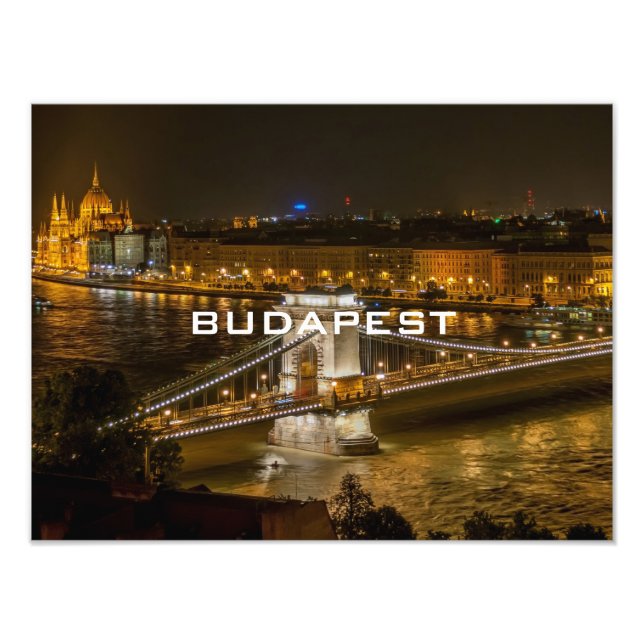 Budapest Photo Print (Front)