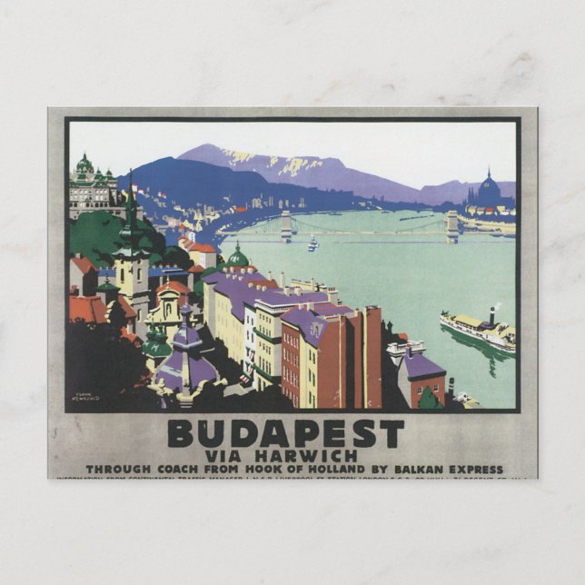 Budapest Postcard (Front)