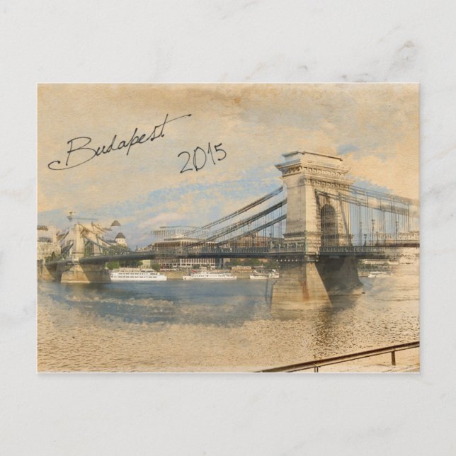 Budapest Postcard (Front)