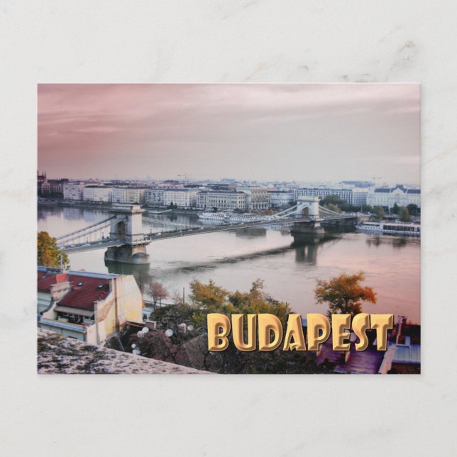 Budapest Postcard (Front)