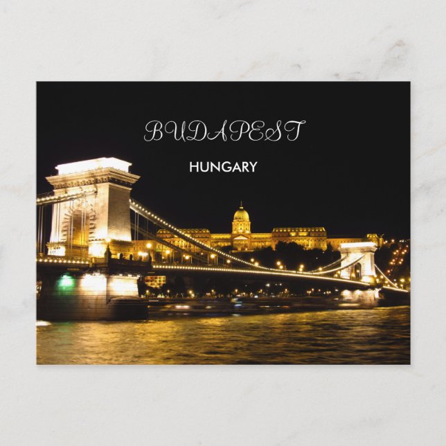Budapest Postcard (Front)