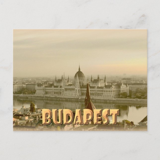 Budapest Postcard (Front)