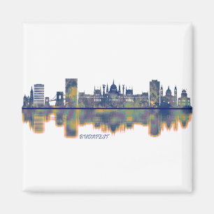 Budapest Skyline Magnet
