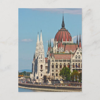 Budapest, the building of the Parliament Postcard