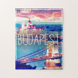 Budapest vintage jigsaw puzzle