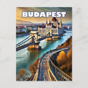Budapest, where culture and art flourish in ha postcard