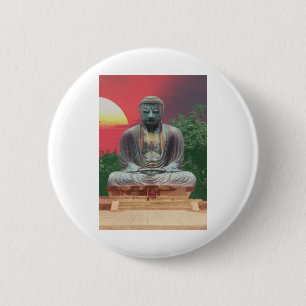 BUDDAH  46 .tif 6 Cm Round Badge