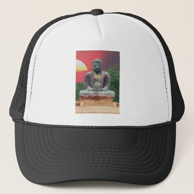 BUDDAH  46 .tif Trucker Hat (Front)