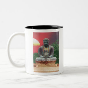 BUDDAH  46 .tif Two-Tone Coffee Mug