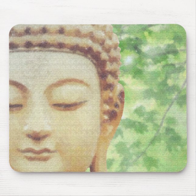 Buddah and Om Mouse Pad (Front)