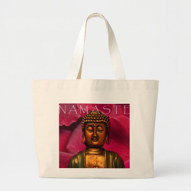 BuddaRose - Customised Large Tote Bag (Front)