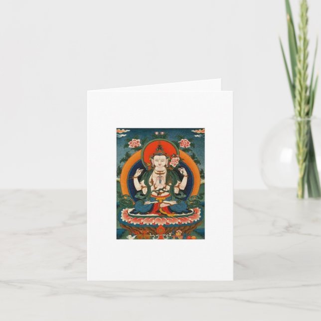 buddha 1 notecard (Front)