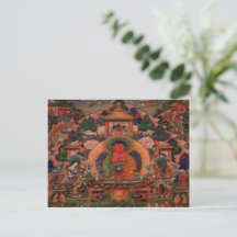 Buddha Amitabha in His Pure Land of Suvakti