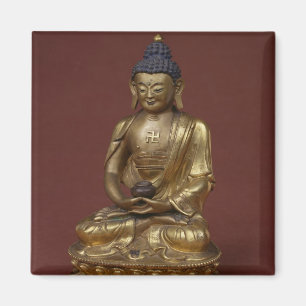 Buddha Amitayus seated in meditation Magnet