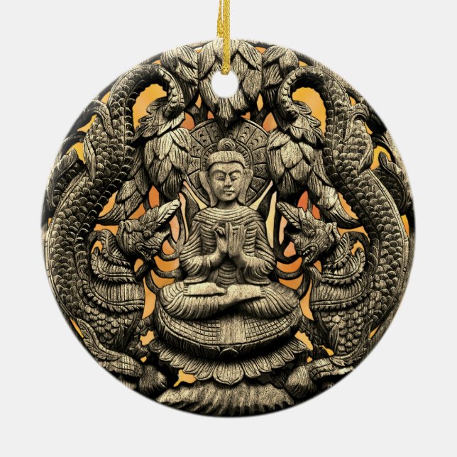 Buddha Art Ornament (Back)