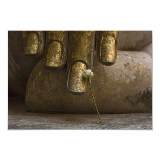 Buddha at Wat Si Chum. Photo Print (Front)
