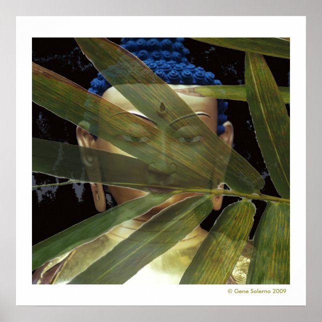 Buddha  Bamboo Poster (Front)
