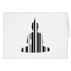 BUDDHA BAR CODE Buddhist Barcode Pattern Design