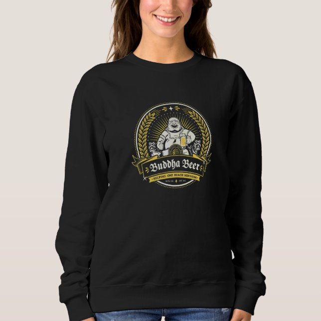 Buddha Beer Label Sweatshirt (Front)