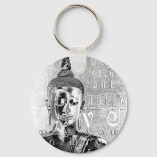 Buddha Blessing Key Ring