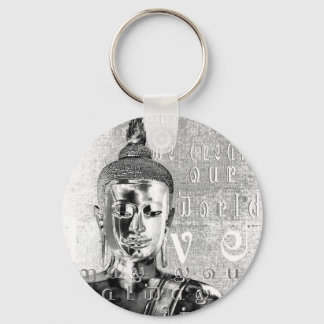 Buddha Blessing Key Ring