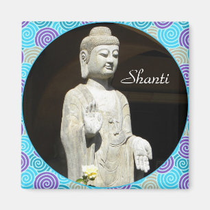 Buddha blues Shanti Magnet