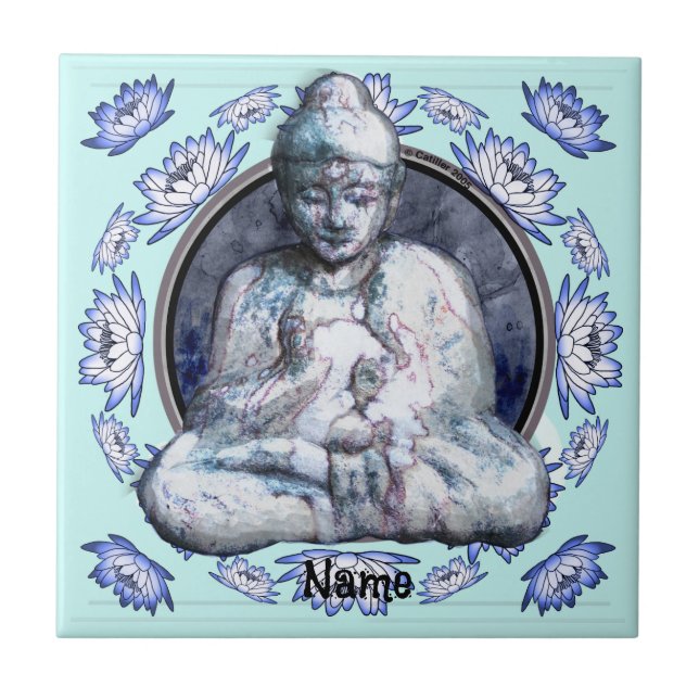 Buddha Breathe Tile (Front)