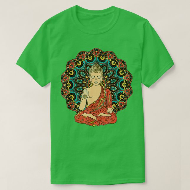 Buddha Buddha Buddha T-Shirt (Design Front)