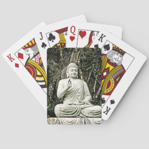 buddha, buddhism, asian, traditional, religion, playing cards