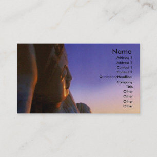 Buddha Business Card