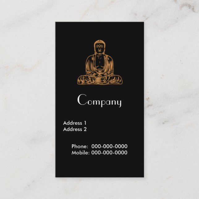 Buddha Business Card (Front)