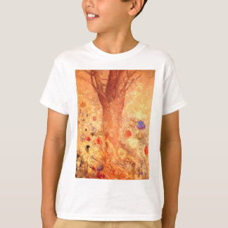 Buddha by Symbolist Painter Odilon Redon T-Shirt