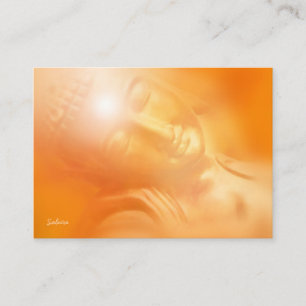 Buddha Daydreaming Healing Business Card