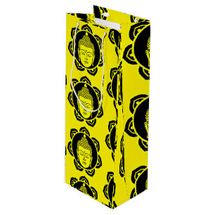 Buddha Decorative Wine Gift Bag